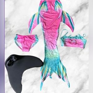 NWOT. 4pc COSPLAY Aerial Mermaid Set